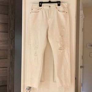 White women’s Levi Strauss Jeans